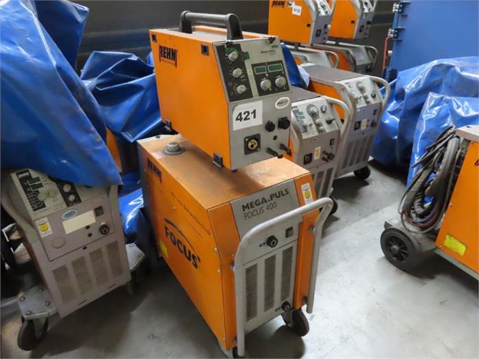 Schutzgas-Schweißgerät Rehm Mega Pulse Focus 400